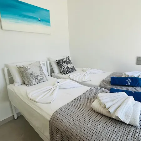 ヴィラ The Villa, Perigiali - Luxury Beachfront *