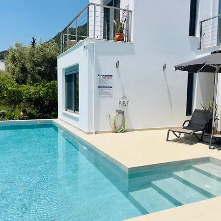 The Villa, Perigiali - Luxury Beachfront ニドリ