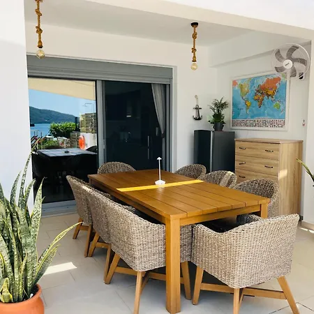 빌라 The Villa, Perigiali - Luxury Beachfront