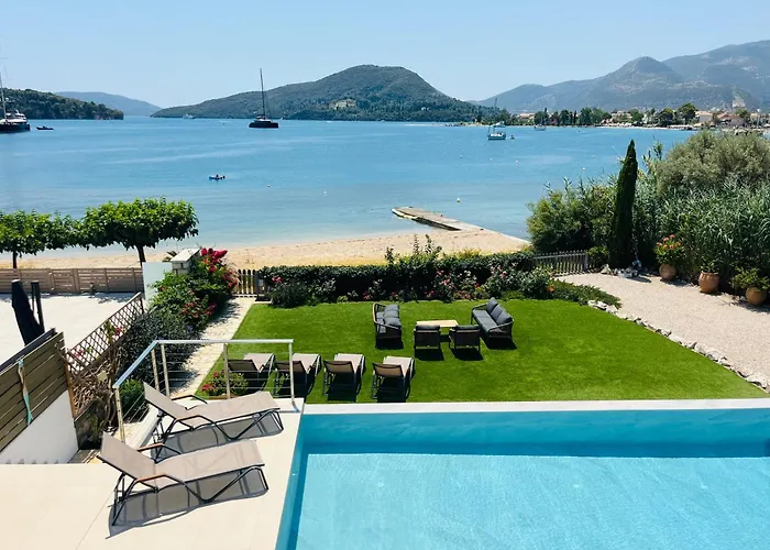 The Villa, Perigiali - Luxury Beachfront Villa *